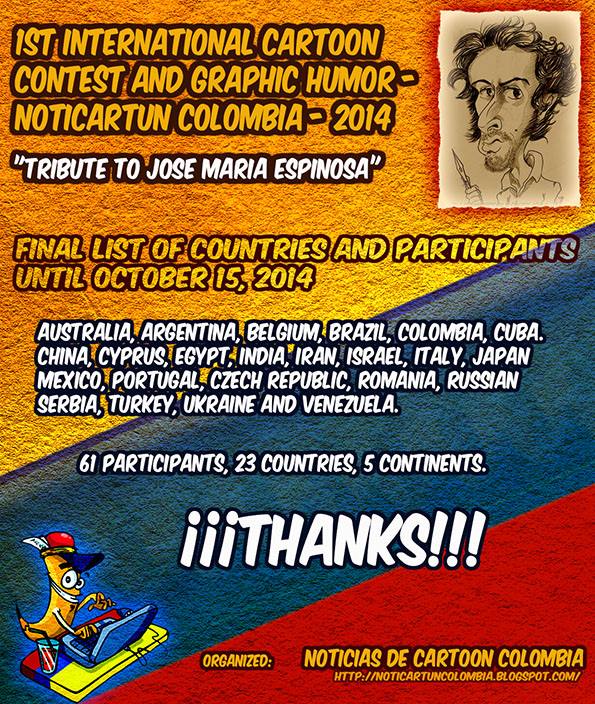 Final List Of The Participants Of International Competition Cartoon And  Graphic Humor 